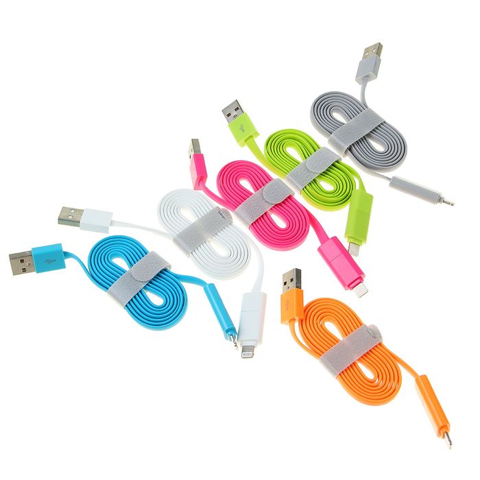 Провод для зарядки и передачи данных microUSB, i5, 1 м