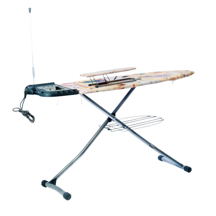 Доска гладильная 122х42 см "Верона. FASHION" металлическая, регулируемая высота до 100 см