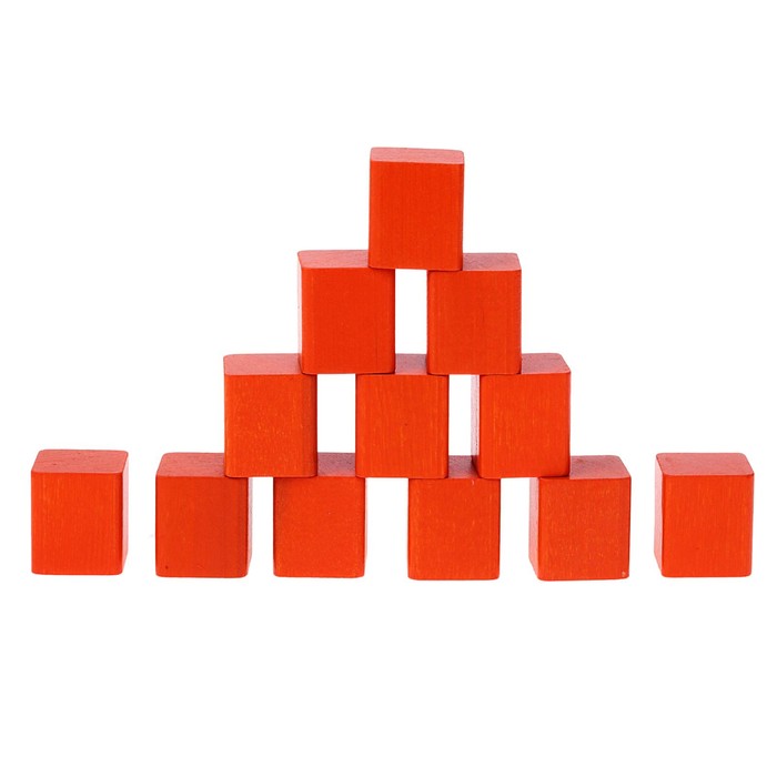 Счётный материал "Кубики", 12 шт.