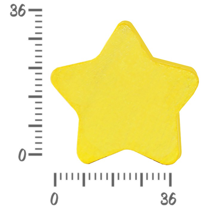 Счётный материал "Звездочки", 12 шт.