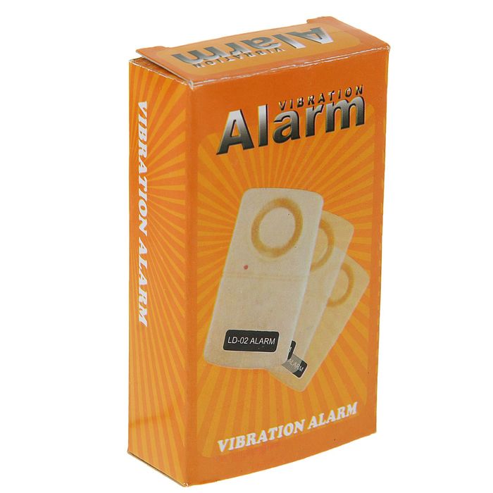 Сигнализация на вибрацию, работает от батарейки "Крона"(не в комплекте)