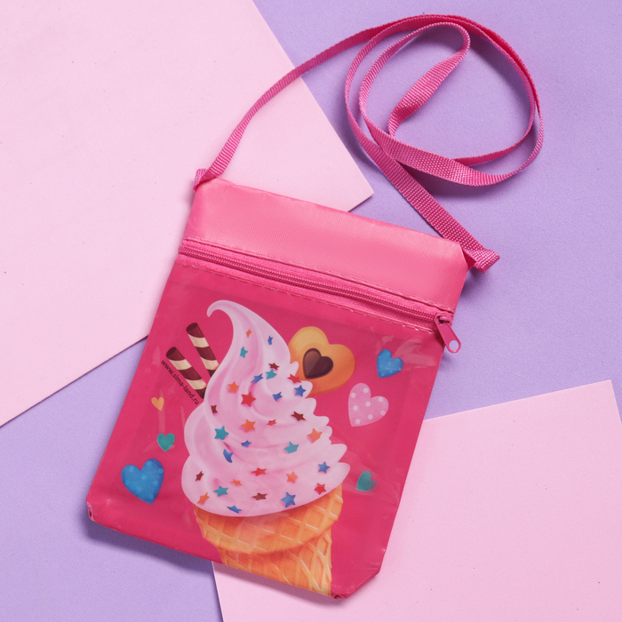 Детская сумочка "Рожок", 14 х 17 см