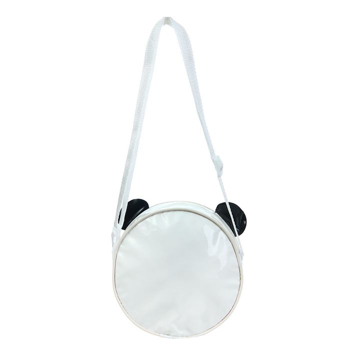 Сумочка детская "Пандочка" круглая с ушками, d=15,5см