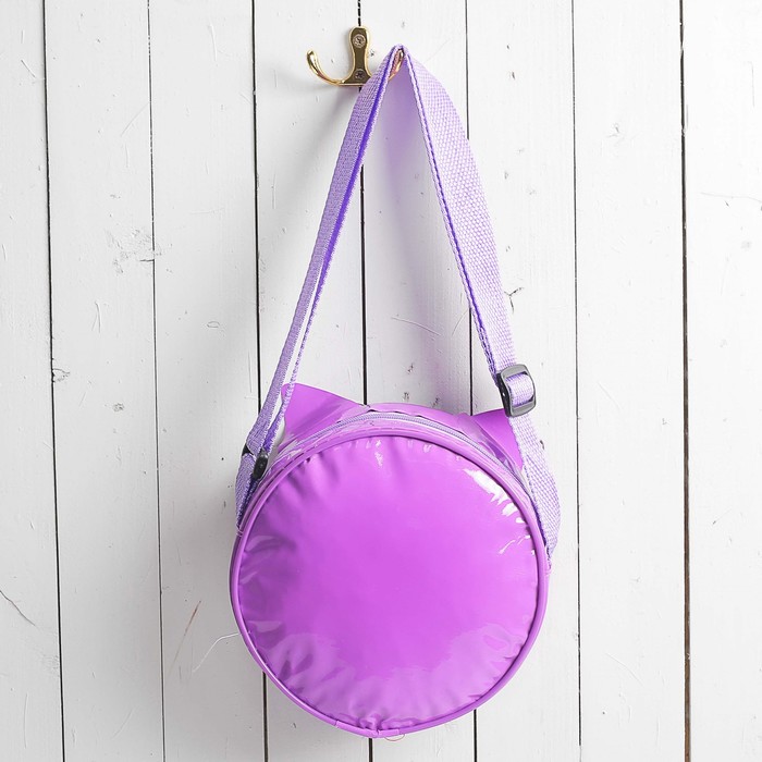 Сумочка детская "Совушка" круглая с ушками, d=15,5см