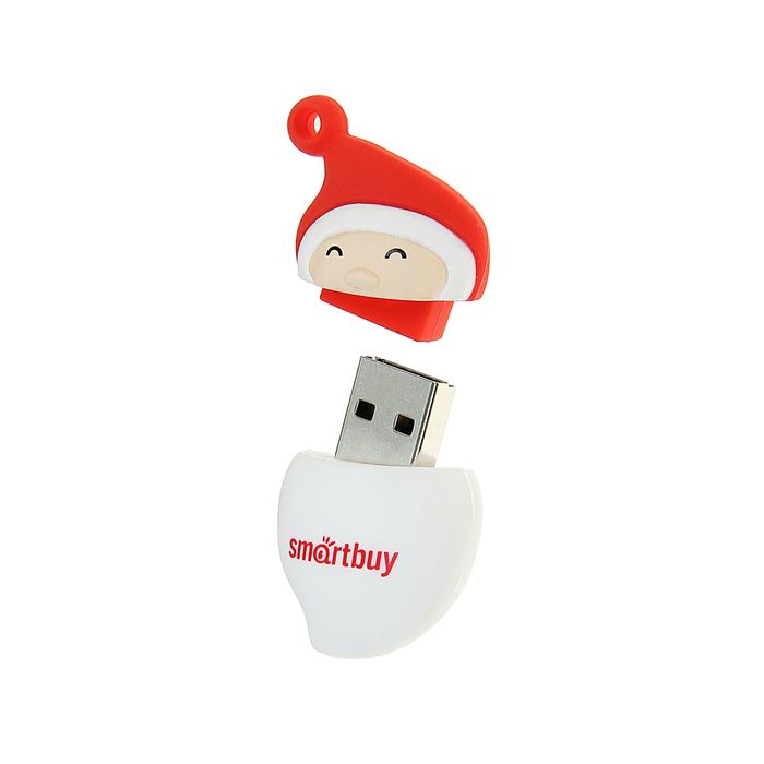 Подарочная USB-флешка Smartbuy 8GB NY series Santa-A