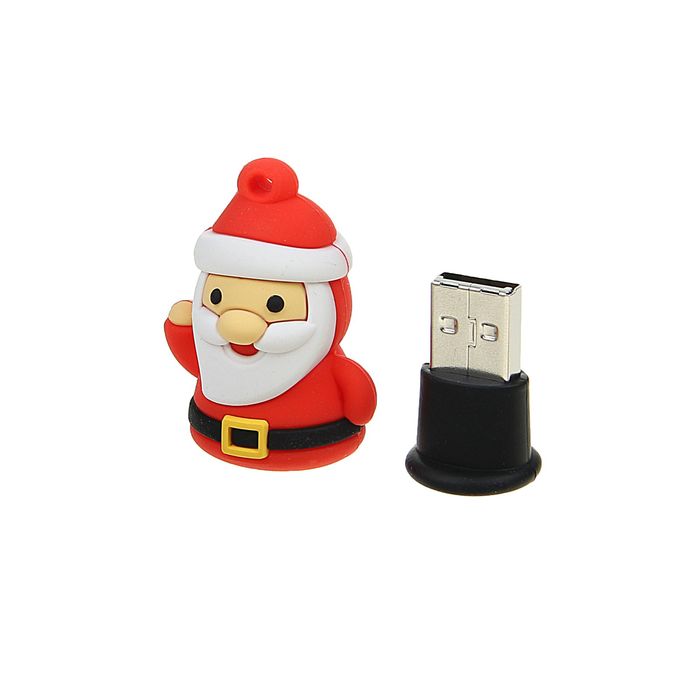 Подарочная USB-флешка Smartbuy 8GB NY series Santa-S
