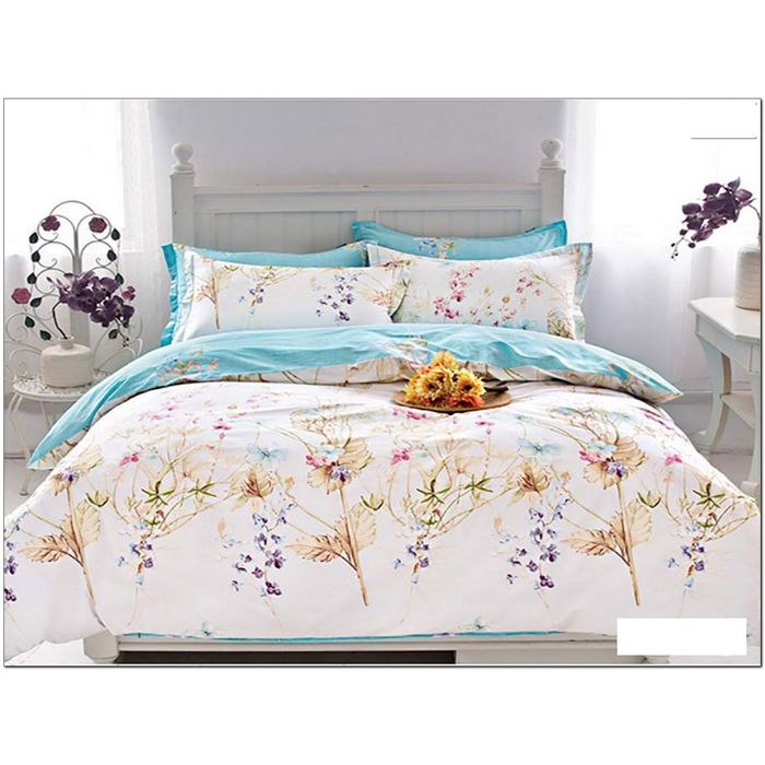 Постельное бельё 1,5 сп., размер 145х210, 145х210, 70х70-1 шт., сатин 120 г/м2 358