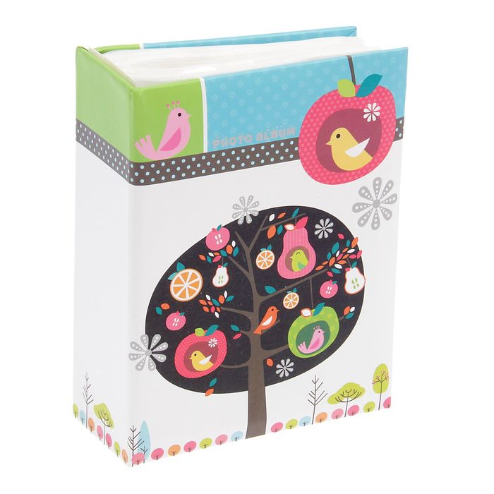 Фотоальбом на 96 фото 10х15 см "Птичий рай" 16,5х12,5х5,5 см