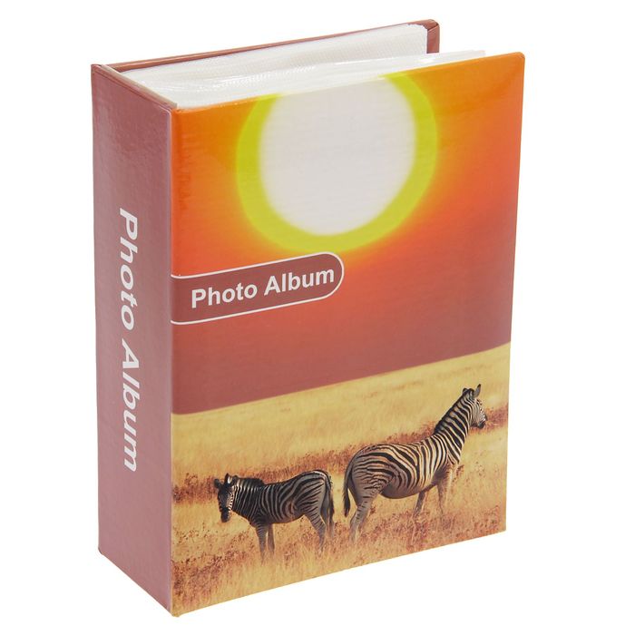 Фотоальбом на 96 фото 10х15 см "Африка" 16,5х12,5х5,5 см