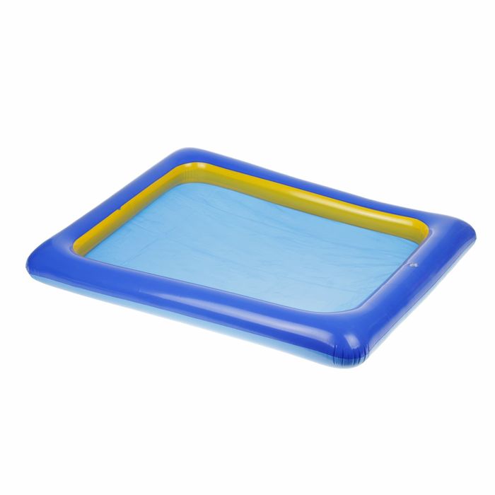 Коврик надувной для игры песком 70*95, цвета МИКС