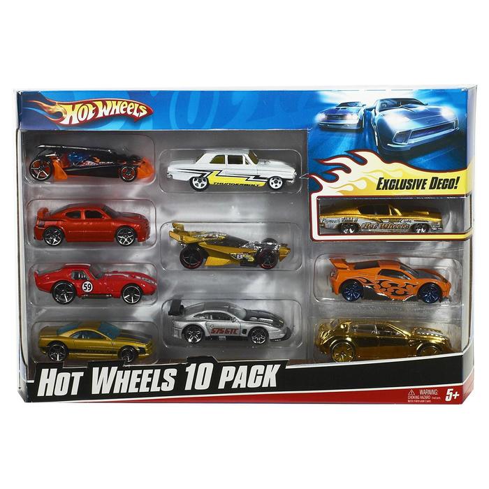 Набор металлических машинок, МИКС