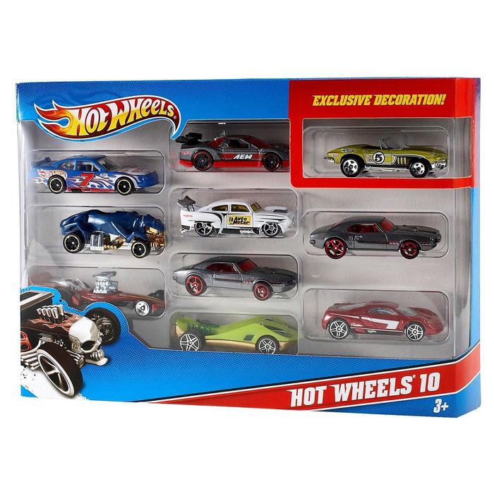 Набор металлических машинок, МИКС