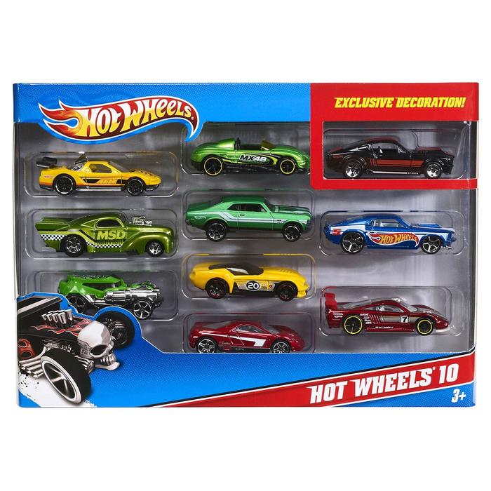 Набор металлических машинок, МИКС