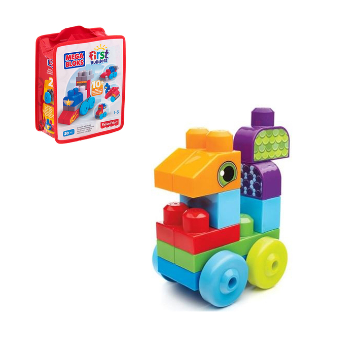 Конструктор "Обучающий", 20 деталей, МИКС