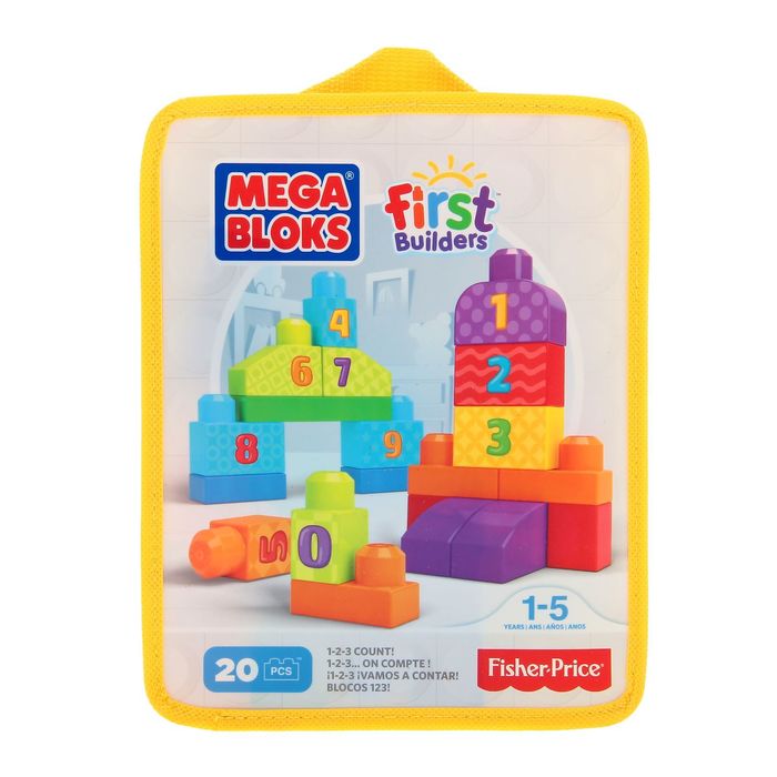 Конструктор "Обучающий", 20 деталей, МИКС