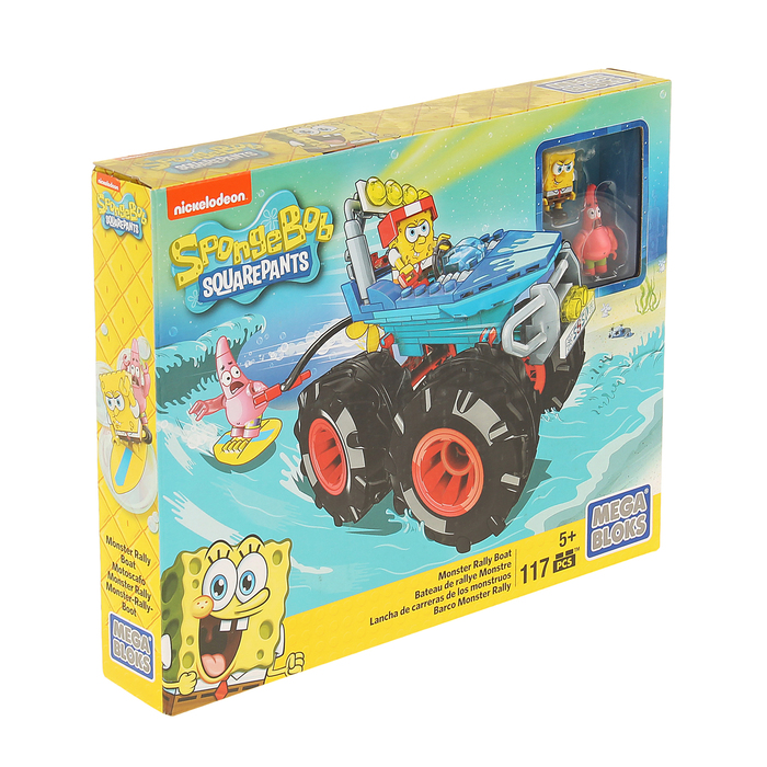 Конструктор "Монстр-ралли", 117 деталей