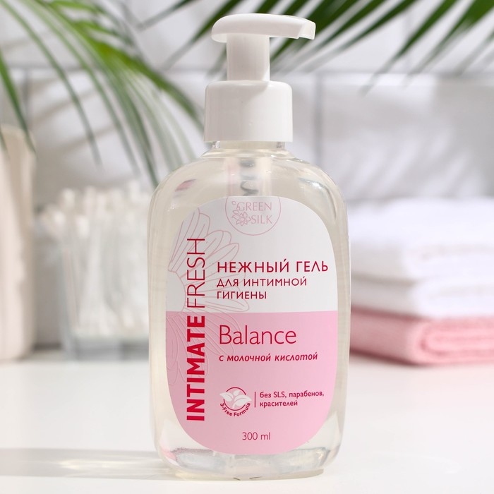 Нежный гель д/интимной гигиены Intimate Fresh Balance, 300 мл
