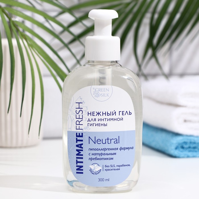 Нежный гель д/интимной гигиены Intimate Fresh Neutral, 300 мл