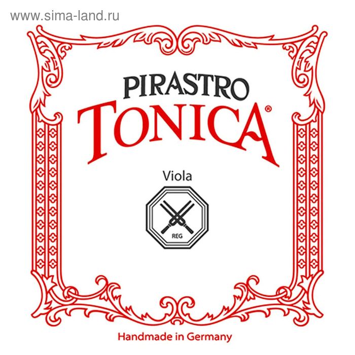 Комплект струн для альта Pirastro 422021 Tonica Viola, синтетика