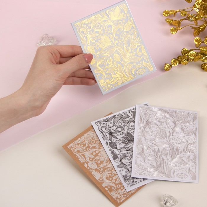 Наклейки для ногтей "Ассорти", цвета МИКС