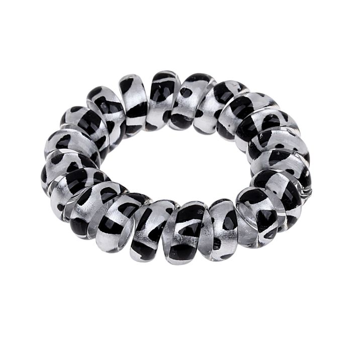 Резинка для волос "Пружинка", пятнистая, микс