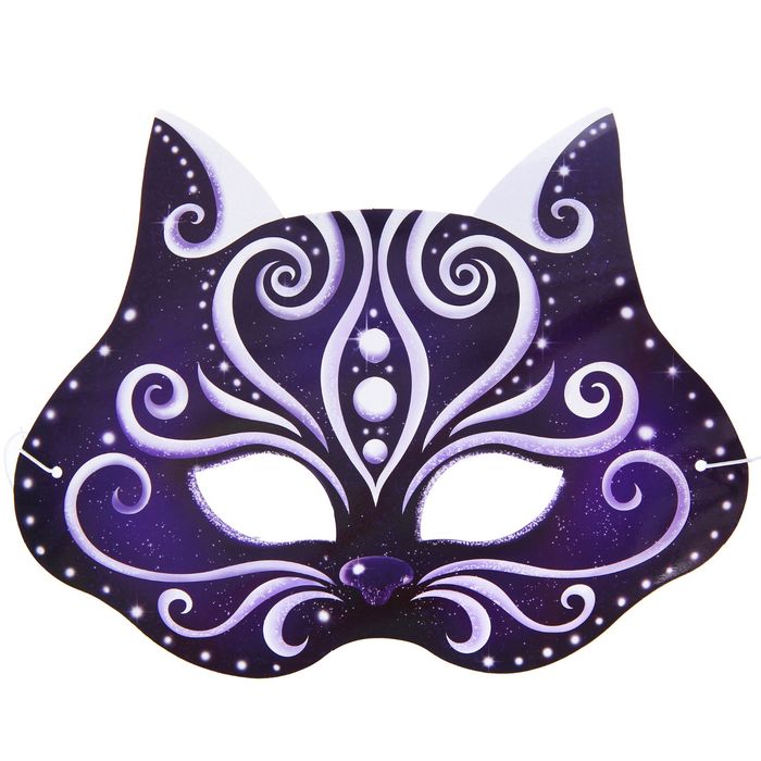 Маска карнавальная "Кошка"