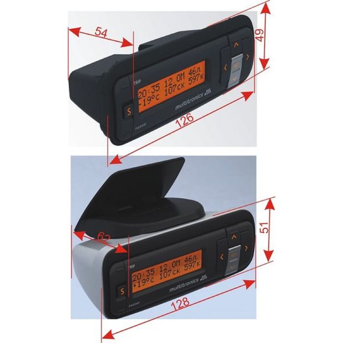 Маршрутный компьютер Multitronics VG1031UPL универсальный