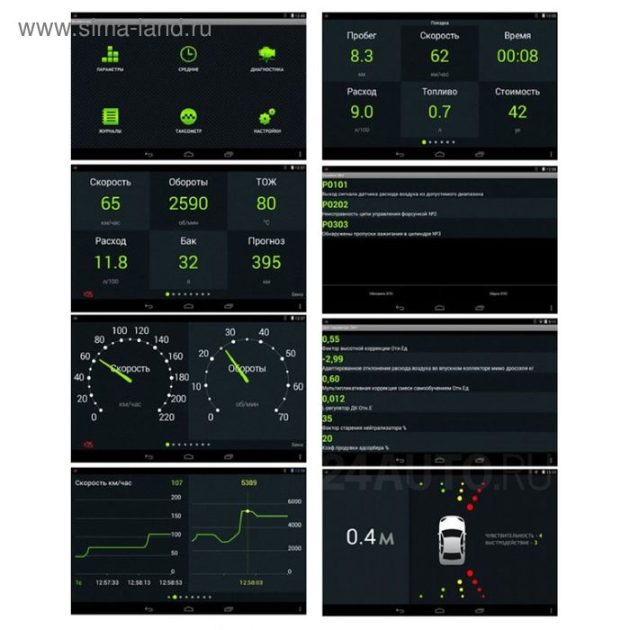 

Диагностический автономный Бортовой компьютер Multitronics MPC-800