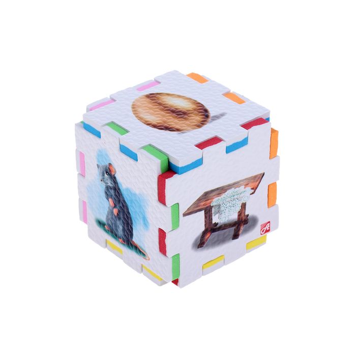 Кубик-Пазл "Курочка ряба"