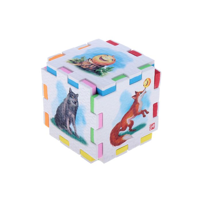 Кубик-Пазл "Колобок"