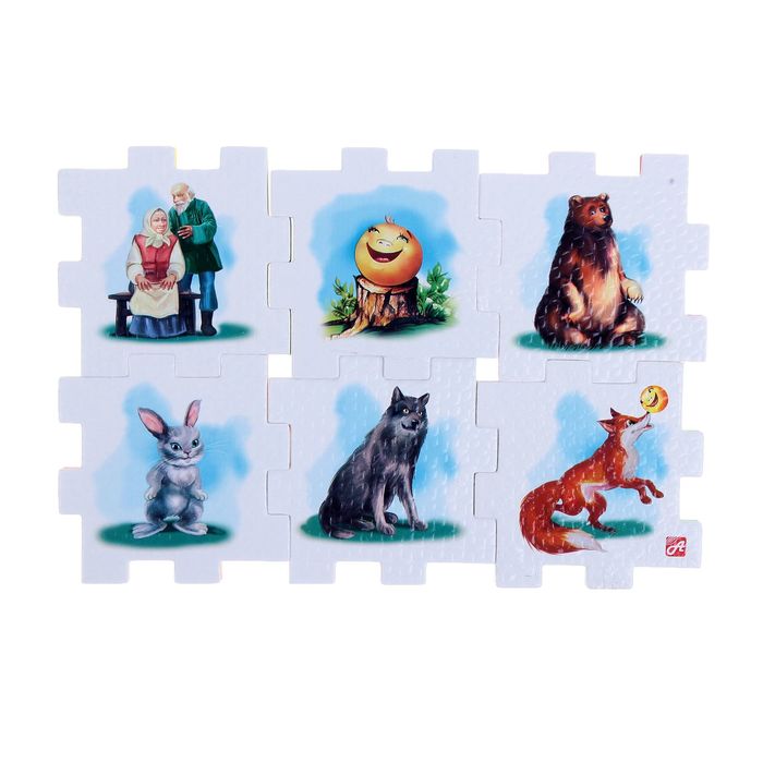 Кубик-Пазл "Колобок"