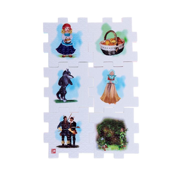 Кубик-Пазл "Красная шапочка"