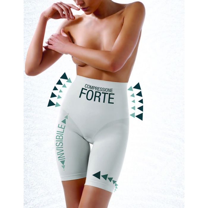 Трусы-шорты CB-GUAINA Control Body plus bianco 4-L/XL