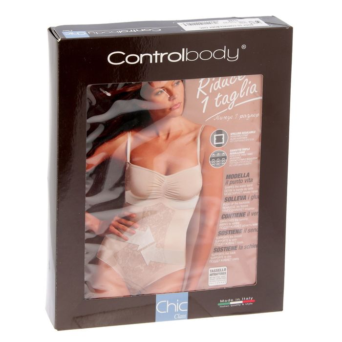 Боди CB-BODY S/S Control Body Chic skin 4-L-XL