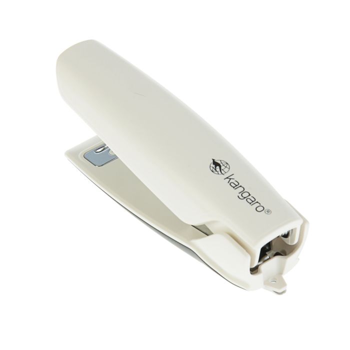 Степлер №10 до 15 листов Nowa-10-Ivory, стальной механизм, бежевый