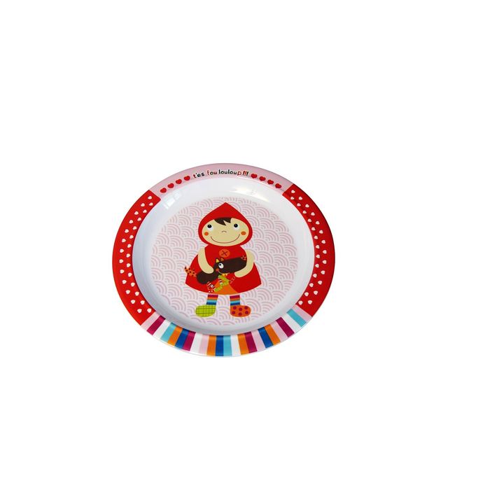Тарелочка Ebulobo "Красная Шапочка"