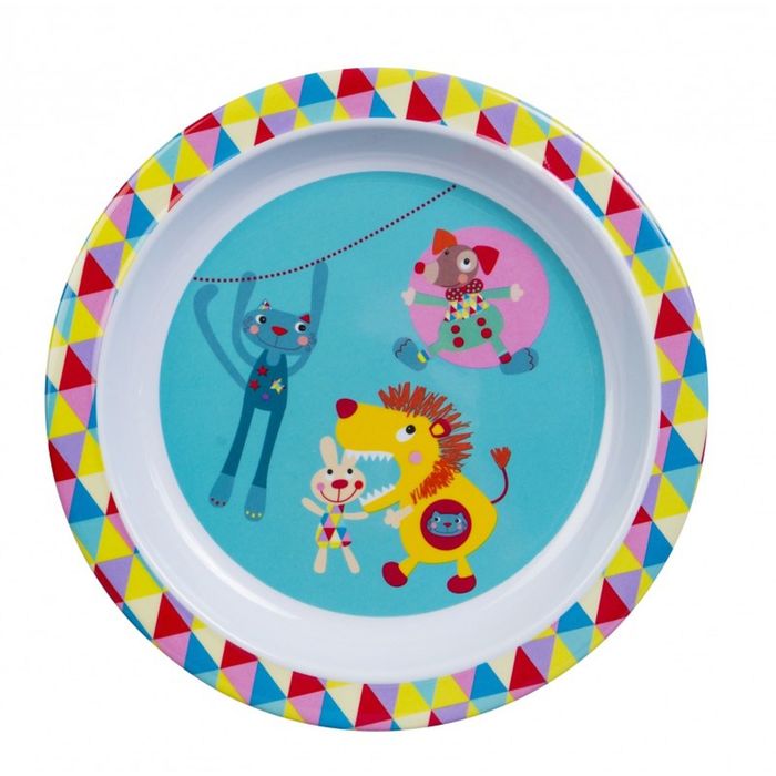 Тарелочка Ebulobo "Волшебный цирк"