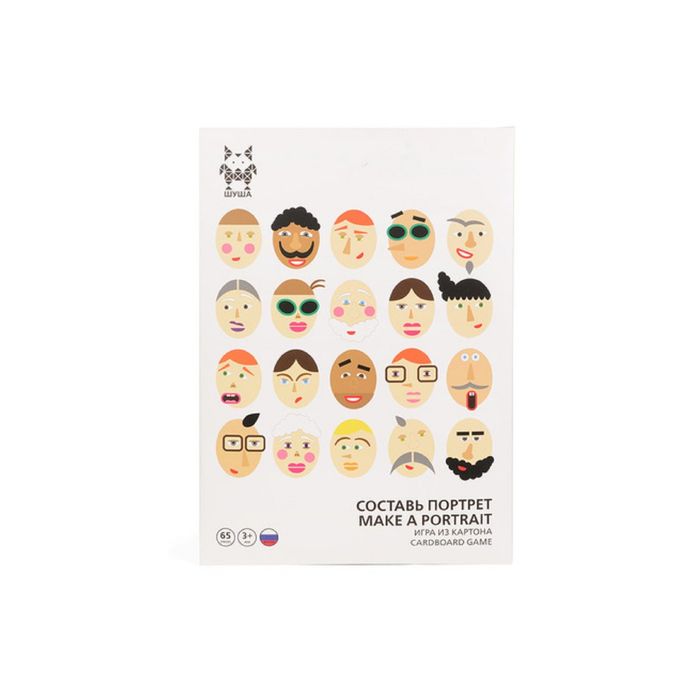 Игра Shusha "Составь портрет" из картона