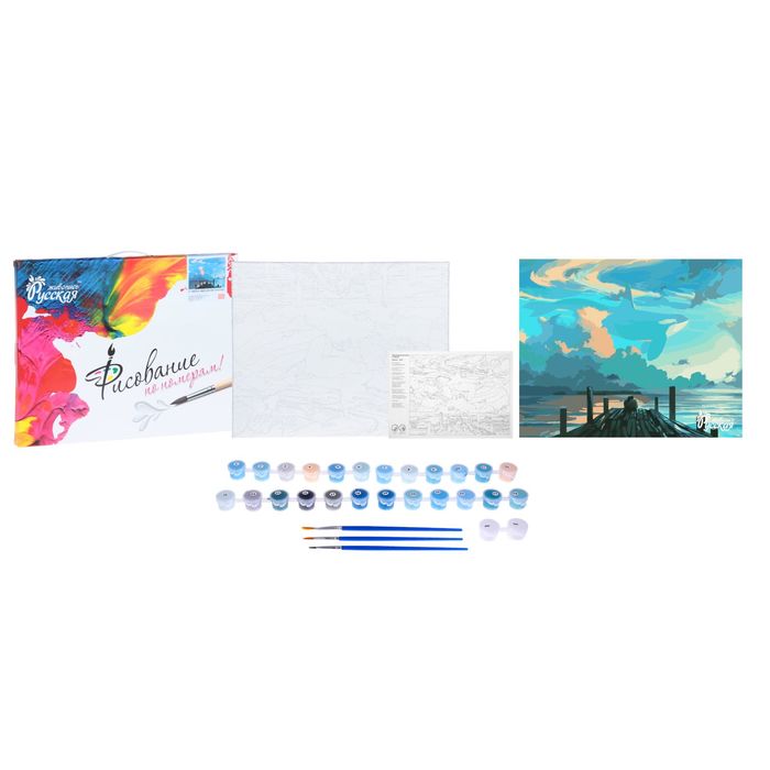 Рисование по номерам А. Чебоха "Небо для мечтателей" 40х50 см