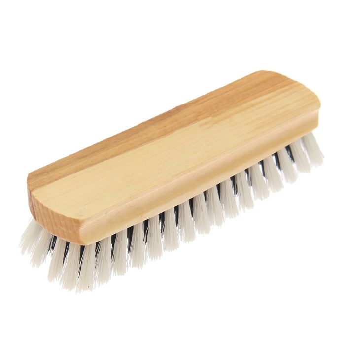 Щетка для одежды, искусственная щетина 16,7 см, цвет МИКС