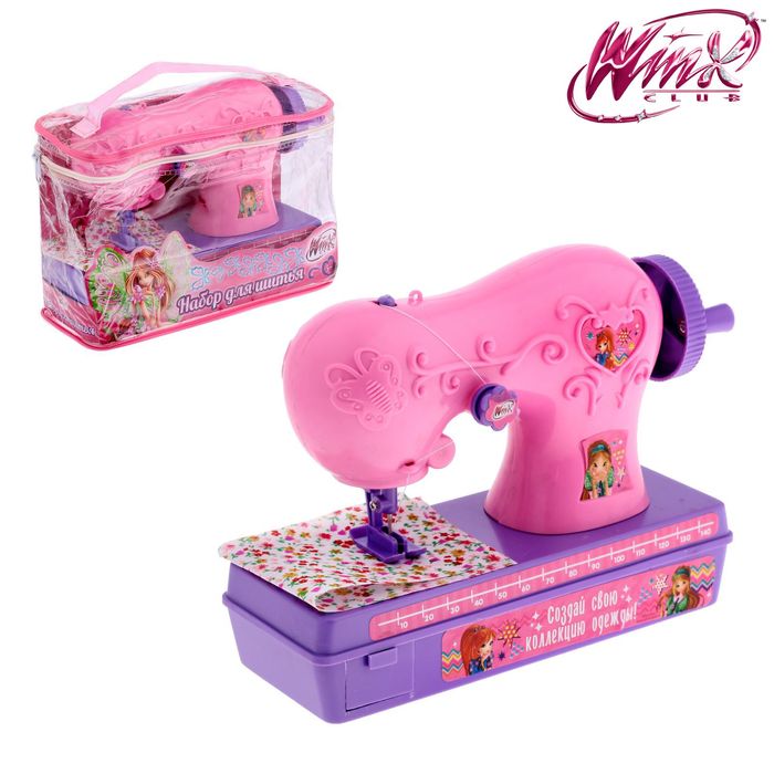 Набор для шитья "Швейная машинка", розовая, феи ВИКС