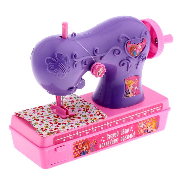 Набор для шитья "Швейная машинка", сиреневый, феи ВИНКС