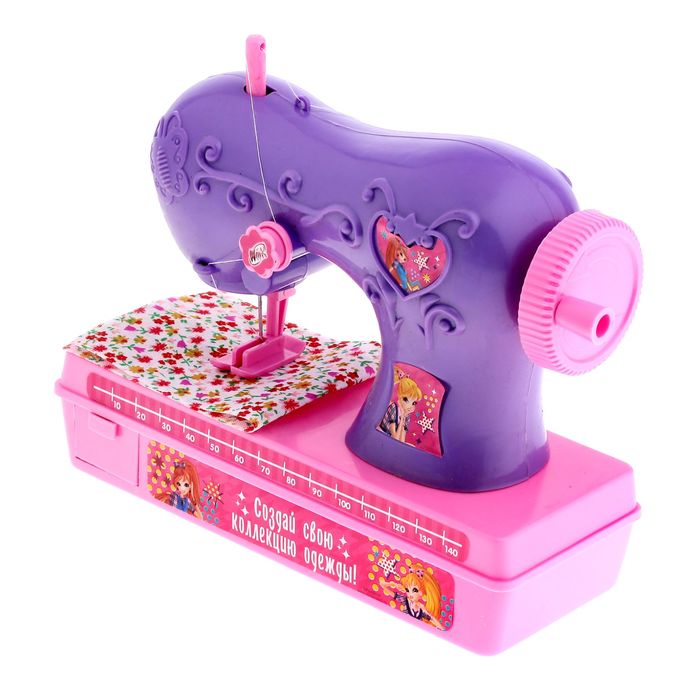 Набор для шитья "Швейная машинка", сиреневый, феи ВИНКС