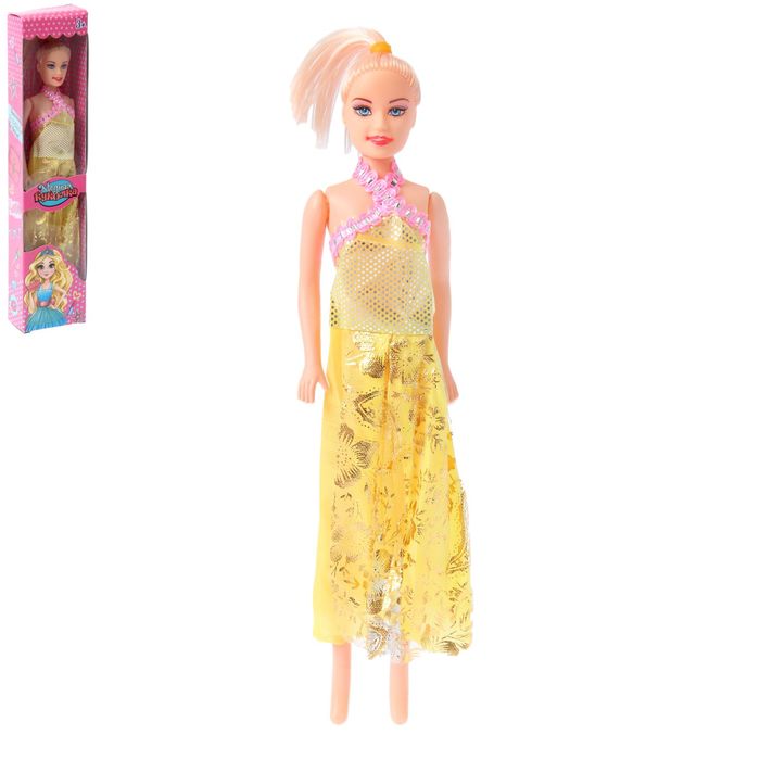 Кукла модель «В длинном платье», МИКС