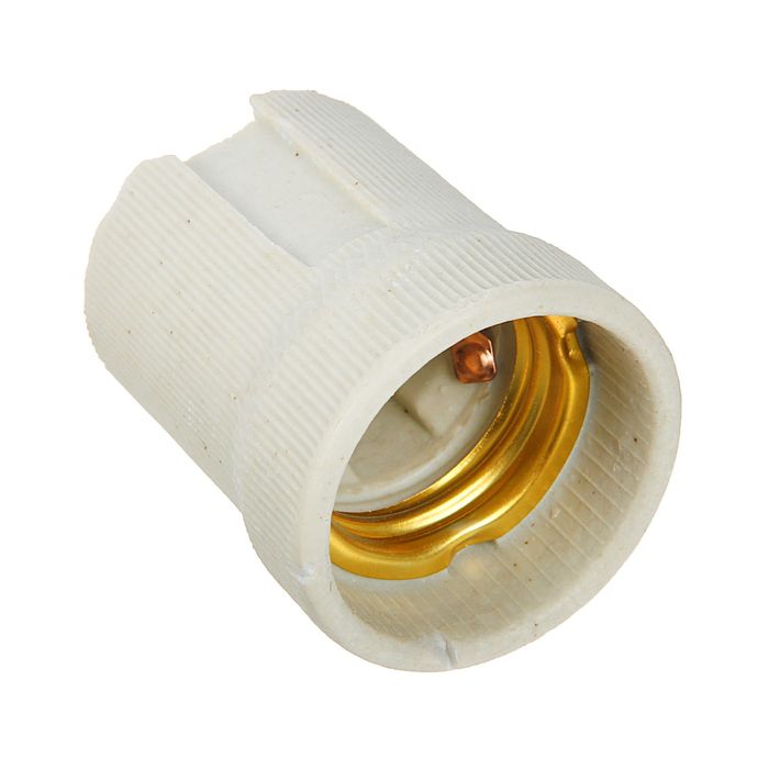 Патрон электрический, Е27, керамический подвесной