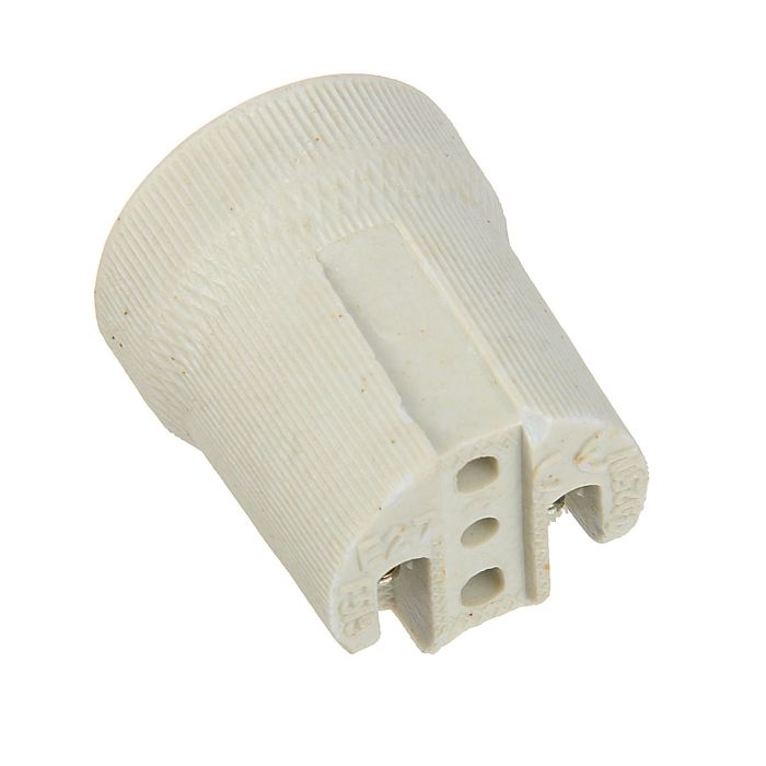 Патрон электрический, Е27, керамический подвесной