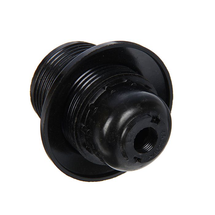 Патрон электрический, Е27, карболитовый с прижимным кольцом