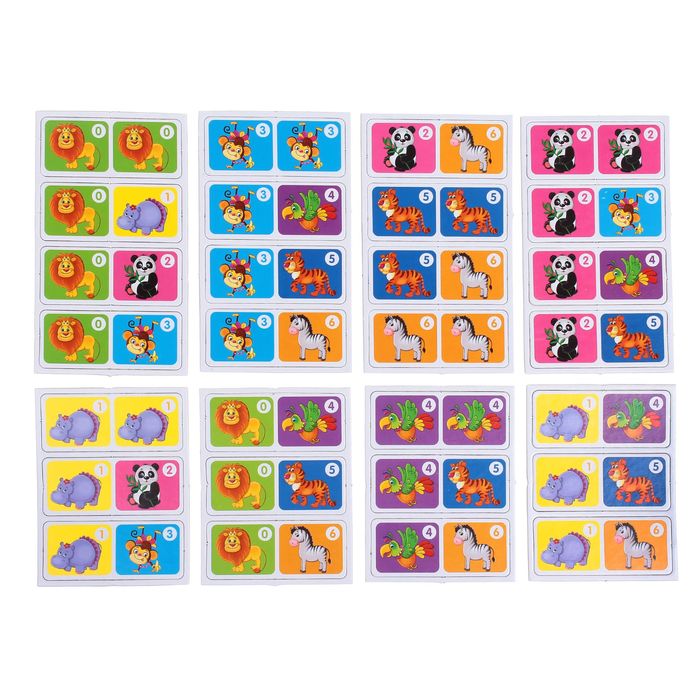 Домино "Для малышей: Зоопарк"