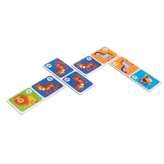 Домино "Для малышей: Зоопарк"