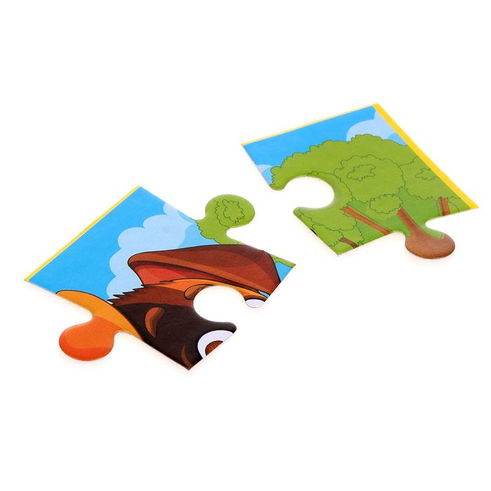 Пазлы мягкие "Собачка", А5